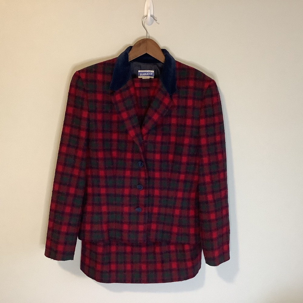 Vintage Pendleton Lined Wool Suit